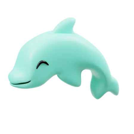 Dolphin  3D Icon