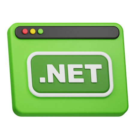 Domaine net  3D Icon