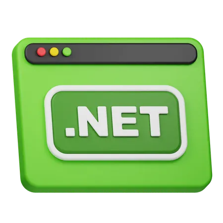 Domaine net  3D Icon