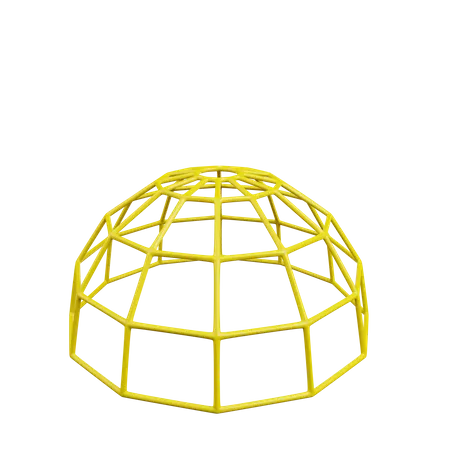 Dome Climber  3D Illustration