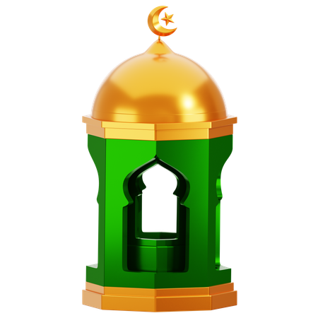 Dome Mosque  3D Icon