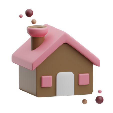 Maison  3D Icon