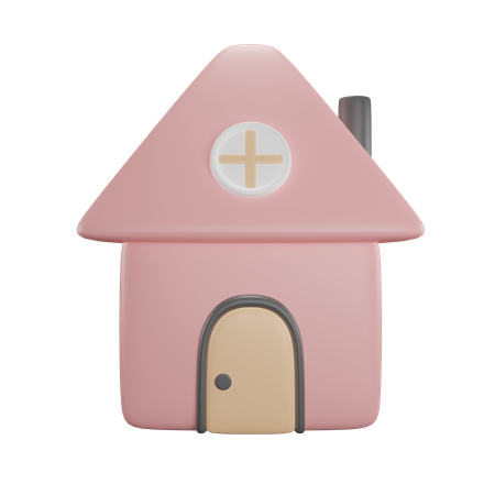 Maison  3D Icon