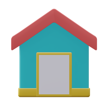 Maison  3D Icon