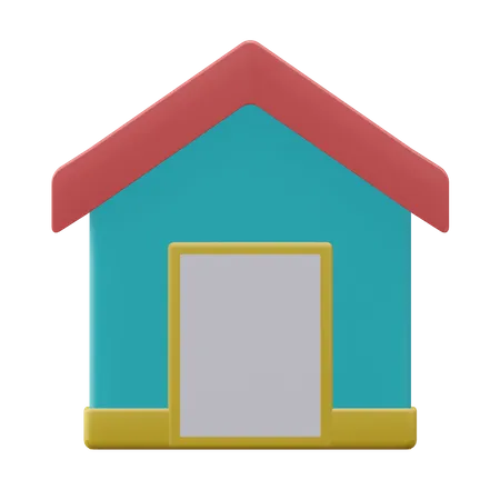 Maison  3D Icon