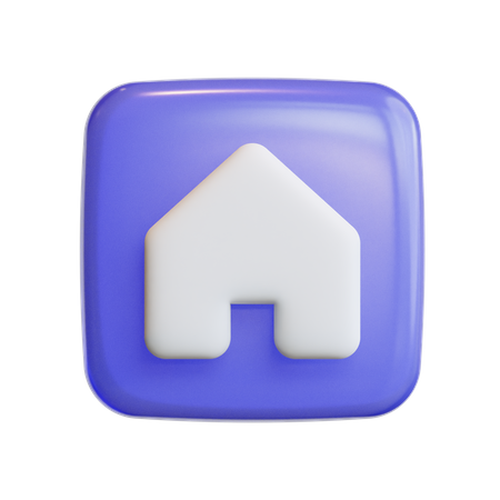 Maison  3D Icon