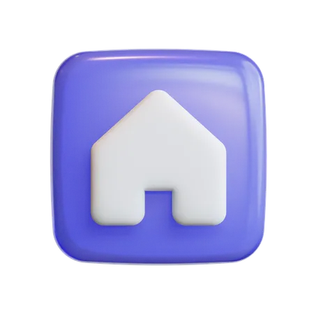 Maison  3D Icon