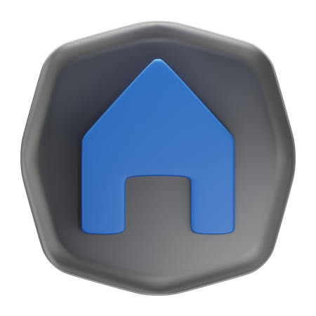 Maison  3D Icon