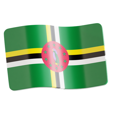 Dominica  3D Icon