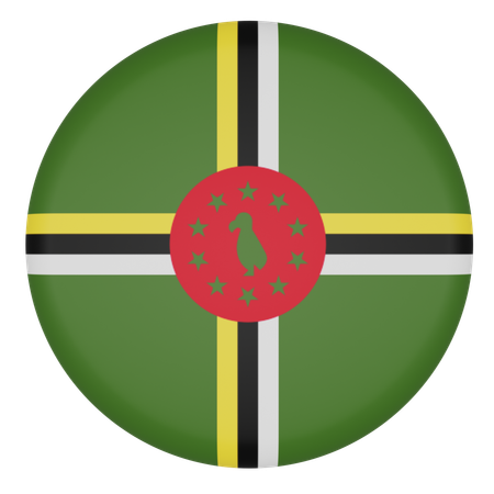 Dominica  3D Icon