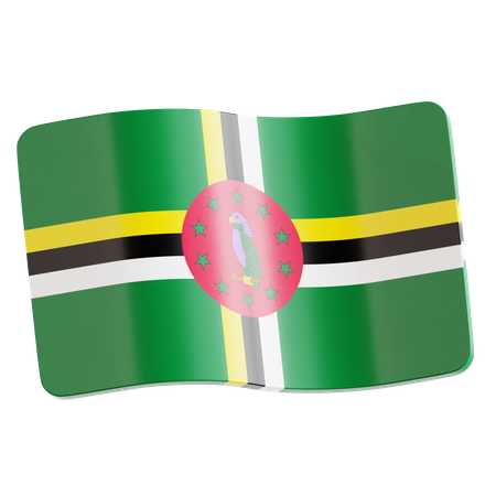 Dominica  3D Icon