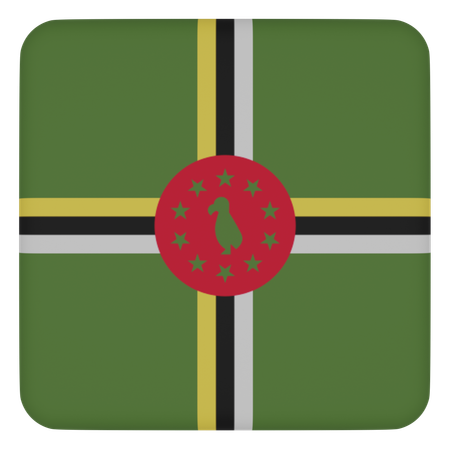 Dominica  3D Icon