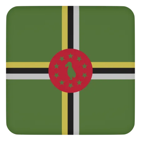 Dominica  3D Icon