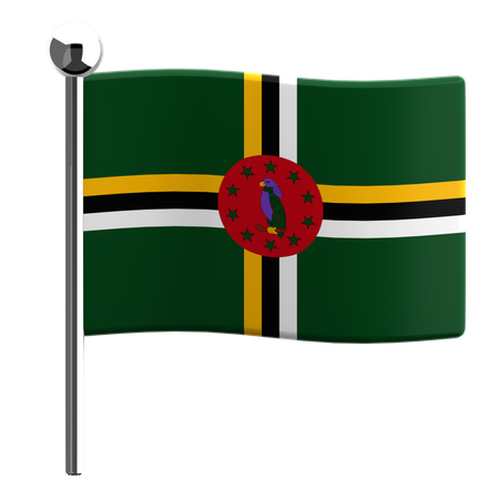 Dominica  3D Icon