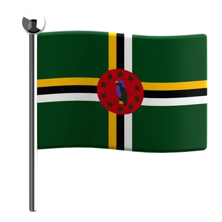 Dominica  3D Icon