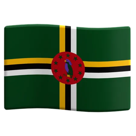 Dominica  3D Icon