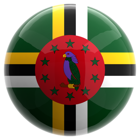 Dominica  3D Icon