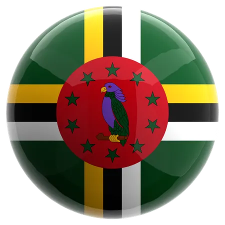 Dominica  3D Icon