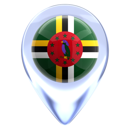 Dominica  3D Icon