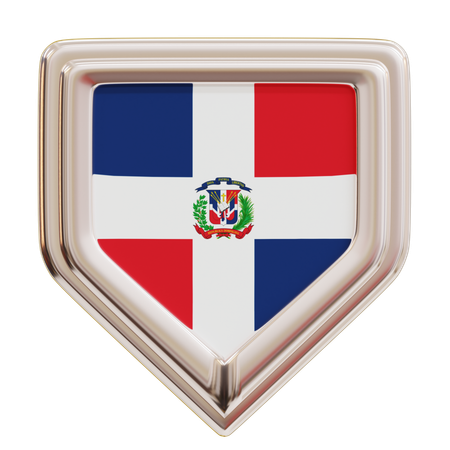 Dominican Republic  3D Icon