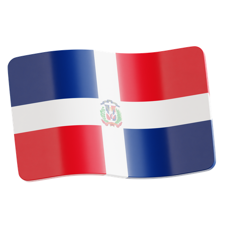 Dominican Republic  3D Icon