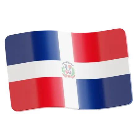 Dominican Republic  3D Icon