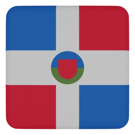 Dominican Republic  3D Icon