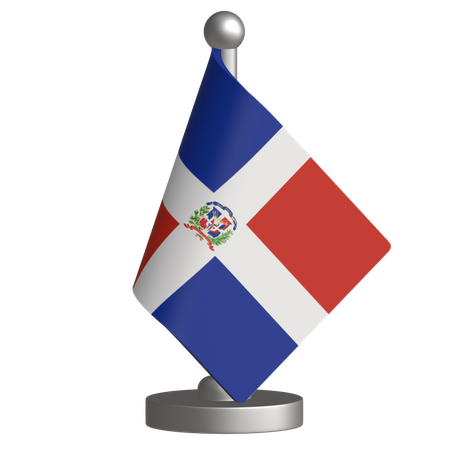 Dominican Republic  3D Icon