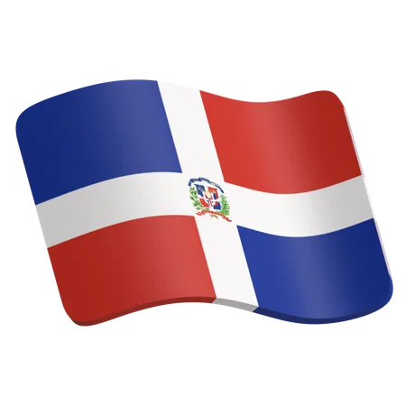 Dominican Republic  3D Icon