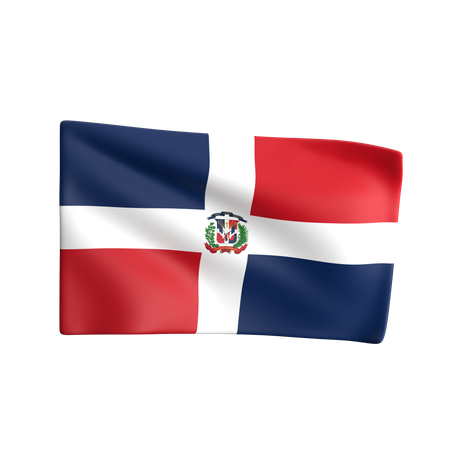 Dominican Republic  3D Icon