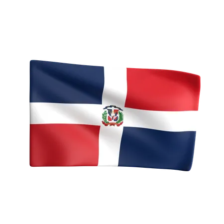 Dominican Republic  3D Icon