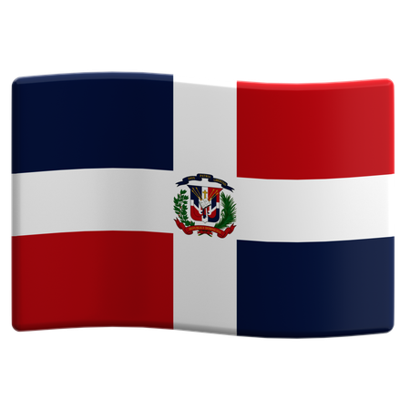 Dominican republic  3D Icon