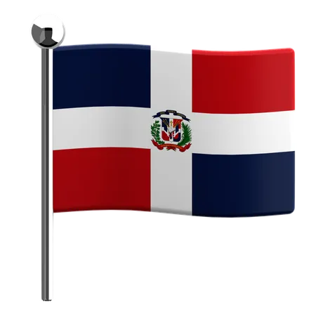 Dominican republic  3D Icon