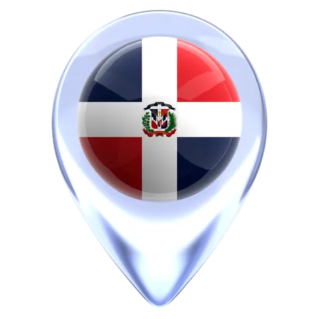 Dominican republic  3D Icon