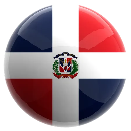 Dominican Republic  3D Icon