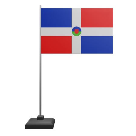 Dominican Republic  3D Icon
