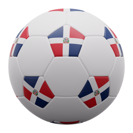 Dominican Republic Ball  3D Icon