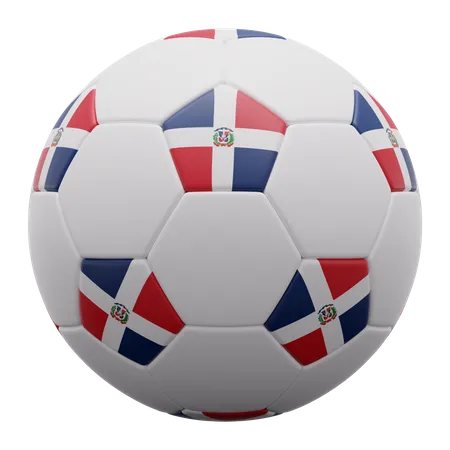 Dominican Republic Ball  3D Icon