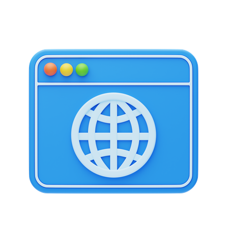 Dominio  3D Icon