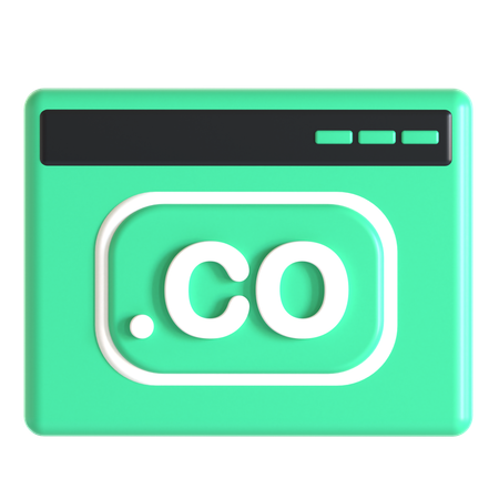 Dominio del sitio web  3D Icon