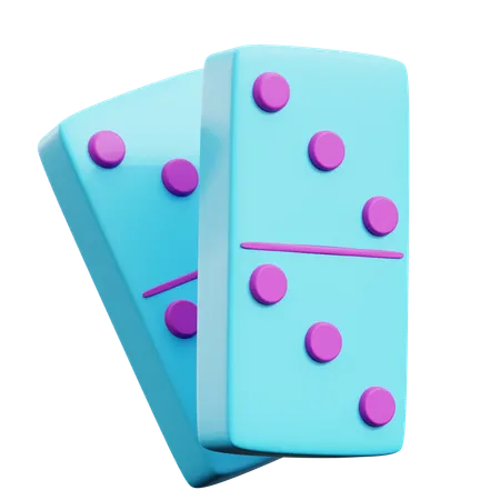 Domino  3D Icon