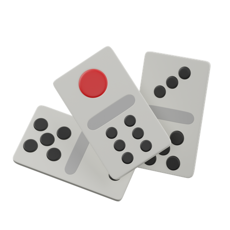 Domino  3D Icon