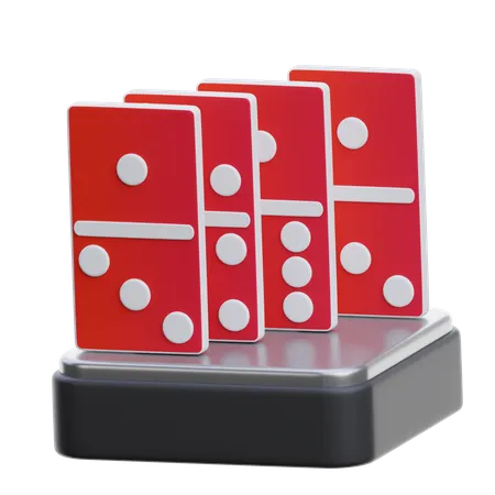 Ícone do Domino 3D  3D Icon