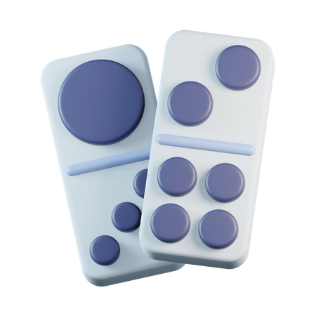 Domino  3D Icon