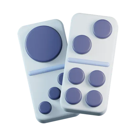 Domino  3D Icon