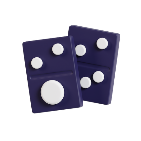 Domino  3D Icon