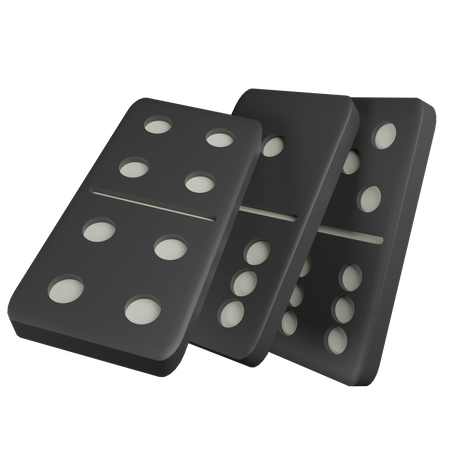 Domino  3D Icon