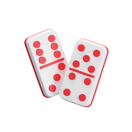 Domino  3D Icon