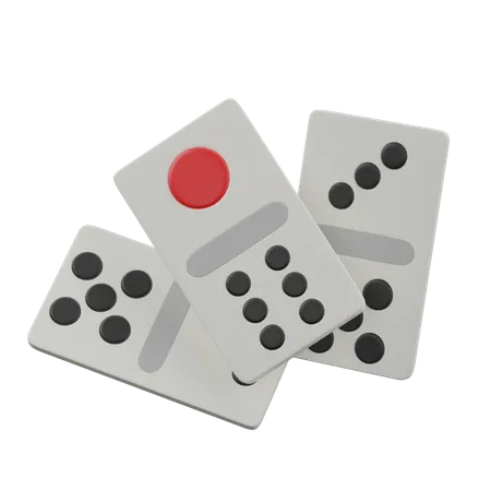 Domino  3D Icon