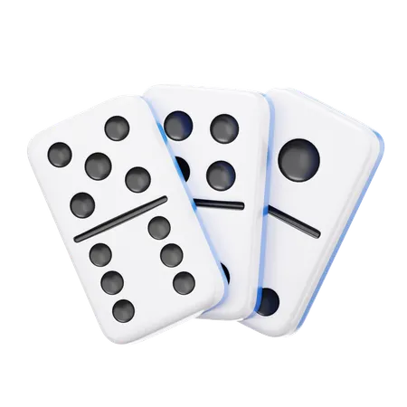 Domino  3D Icon
